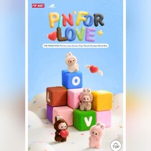 Pop Mart Pin for Love (&)
